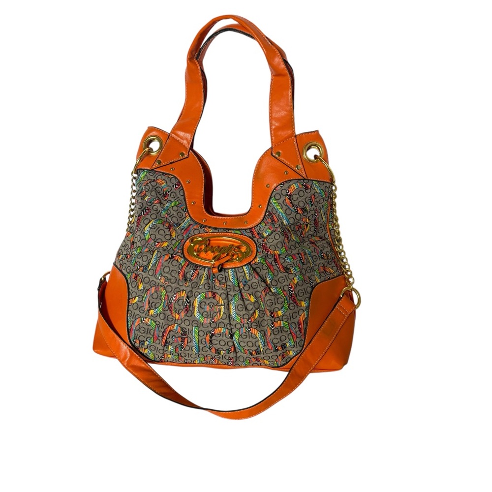 Coogi canvas faux leather bag (BA)
